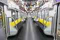 Interior view of the Tokyo Metro 17000 series