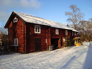 Västra längan med portlider