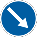 Keep right