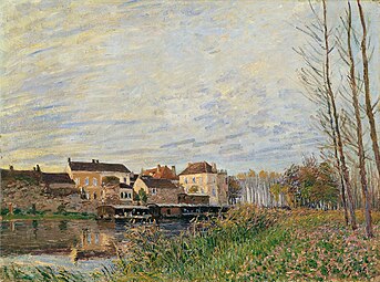 Un après-midi à Moret, fin octobre, 1888 Madrid, Musée Thyssen-Bornemisza