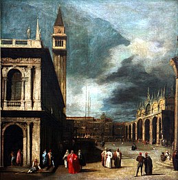 Giovanni Antonio Canal (dit Canaletto), Venise, la place Saint-Marc