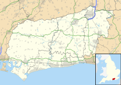 Edburton is located in West Sussex