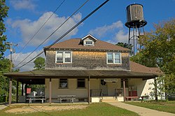 Whitesbog General Store within the Brendan T. Byrne State Forest in Pemberton Township