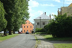 Centre of Želechovice
