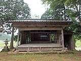 豊岡市但東町虫生の農村歌舞伎舞台（安牟加神社）