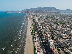 View of Abyan Beach, Khormaksar