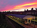 Aldershot railway station in South East England (2010)