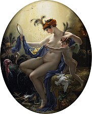 Anne-Louis Girodet, Mademoiselle Lange en Danaé (1799)