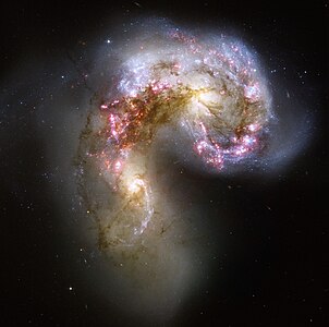 Antennae Galaxies, by NASA/ESA/Hubble Heritage Team