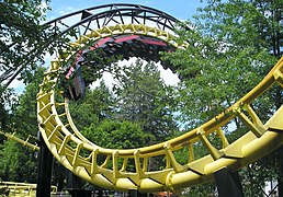 Canobie Corkscrew à Canobie Lake Park