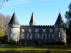 Le château de la Borie Saulnier.