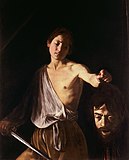 Caravaggio, 1610, David with the Head of Goliath, Galleria Borghese, Rome