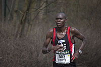 Edwin Kemboi lief auf Rang 32 ins Ziel