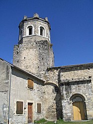 The church in Saint-Pé-d'Ardet