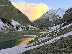 Gabral Valley, in Swat Kohistan, approaching Lake Kharkhari