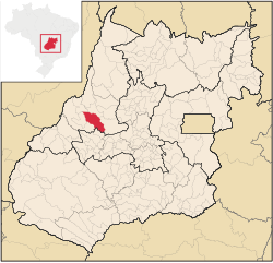 Location in Goiás state