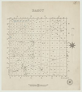 Section map of Hundred of Bagot