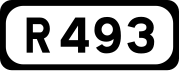 R493 road shield}}