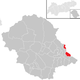 Location in the district