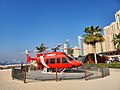 Helicopter in JBR Beach