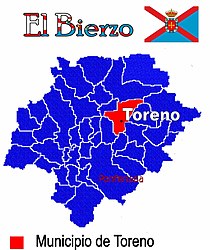 Toreno – Mappa