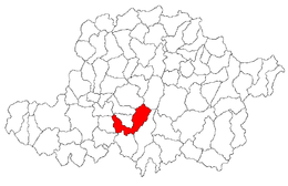 Păuliș – Mappa