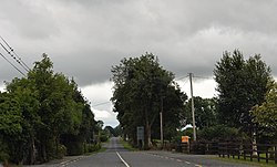 The R395 regional road at Lisryan