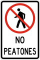 R-7-14a No pedestrians