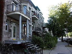 Saint Denis Street in the Rosemont neighbourhood.