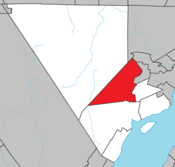 Location within Charlevoix RCM