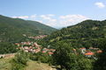 paysage autour de Samokov.