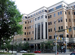 Sennott Square academic building at the University of Pittsburgh