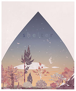 Shelter promotional poster, by Might and Delight