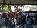 American rock band Silvergun from Dallas, Texas performing at Gexa Energy Pavilion