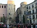 Portal del Bisbe à Barcelone.