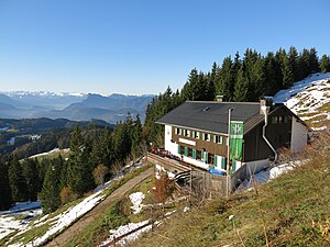 Spitzsteinhaus von Nordosten