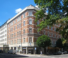 Swedenborgsgatan 4, arkitekt Ernst Stenhammar, byggd 1889-1890.