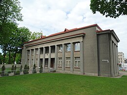 Historic bank building, built in 1936