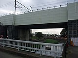 東海道新幹線引地川橋梁（大和市）