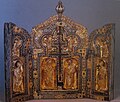 Triptyque de l'abbaye de Florennes, 1200-1210, Musées royaux d'Art et d'Histoire, section des Arts décoratifs européens, Bruxelles