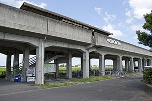 車站入口(2017年7月)