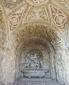 The ceiling of the grotto.