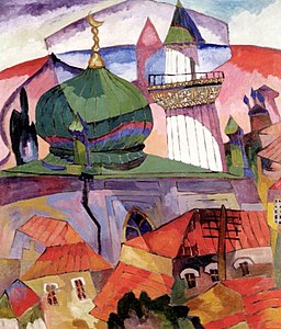 А. В. Лентулов. «Мечеть», 1916