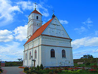 Кальвинистская кирха (Спасо-Преображенская церковь) в Заславле