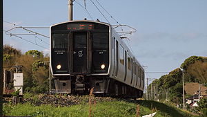 筑豊本線の列車（鞍手駅 - 筑前垣生駅間）