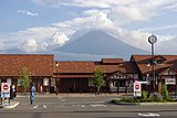 Der Fuji dominiert die Landschaft