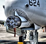 GAU-8/Aの砲口