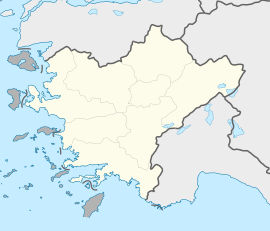 Çardak is located in Turkey Aegean