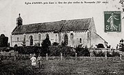 L'église vers 1910.