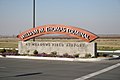 Entrance sign of the William M. Thomas Terminal at Meadows Field-BFL